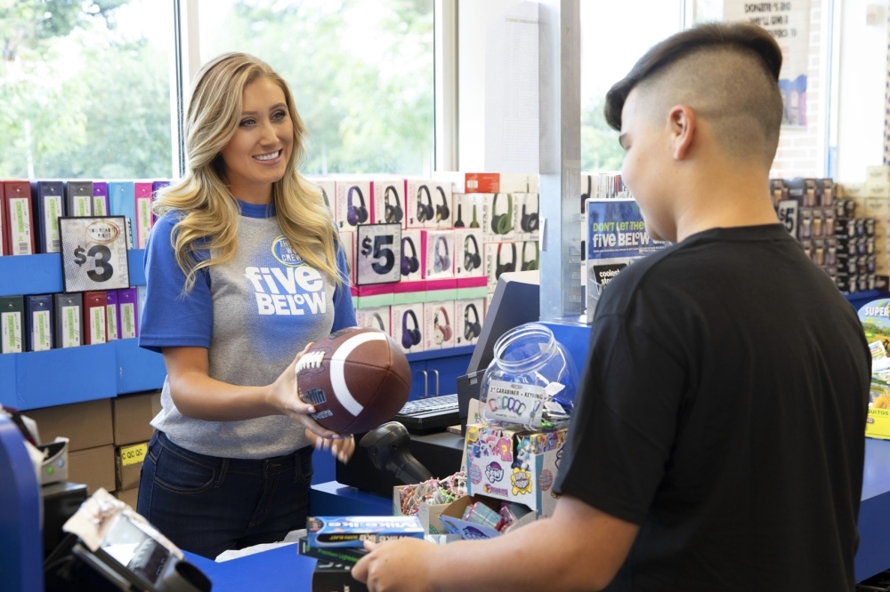 Five Below, which is located in the Atascocita Commons shopping center in Humble, opened in March. (Courtesy Five Below)