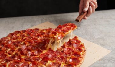 Donatos Pizza offers pizzas with "Edge to Edge" toppings, including crispy family recipe pepperoni. (Courtesy Donatos Pizza)