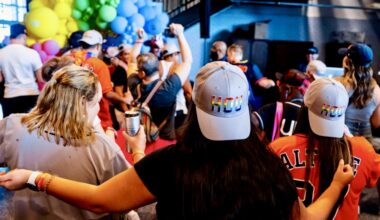 Houstonians are invited to celebrate Pride Month at Daikin Park as the Houston Astros face off against the Pittsburgh Pirates. (Courtesy Greater Houston LGBTQ  Chamber of Commerce)