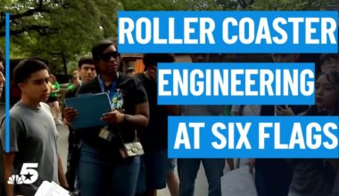 Students get a thrill studying science and engineering at Six Flags Over Texas – NBC 5 Dallas-Fort Worth