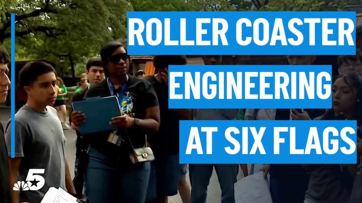 Students get a thrill studying science and engineering at Six Flags Over Texas – NBC 5 Dallas-Fort Worth