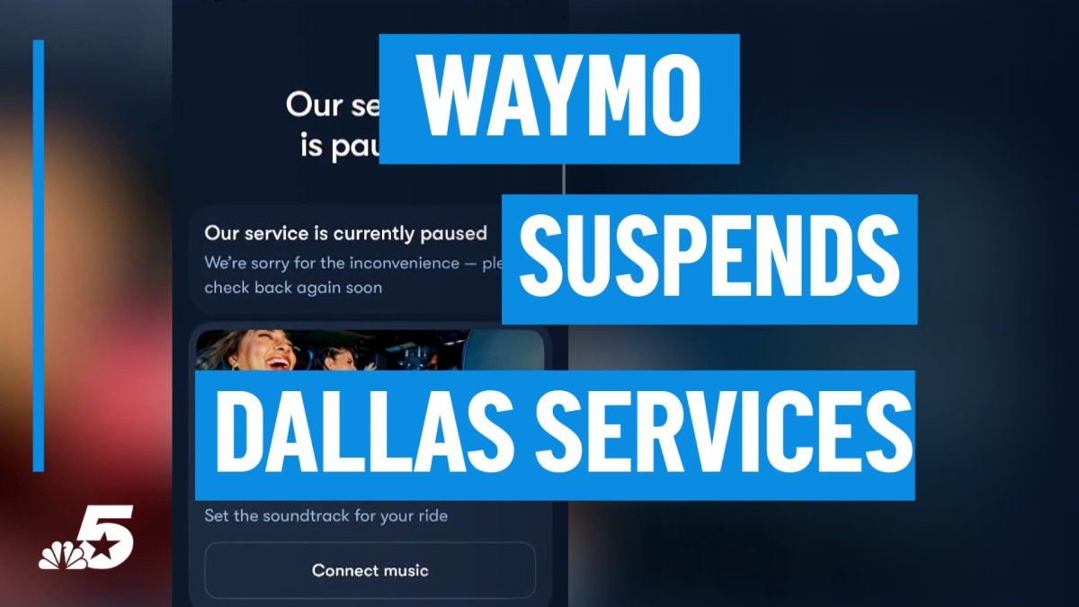 Waymo suspends freeway rides, pauses operations in Atlanta and Dallas – NBC 5 Dallas-Fort Worth