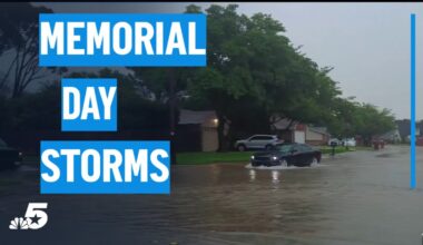 Storms slam North Texas with lightning, hail and high water – NBC 5 Dallas-Fort Worth