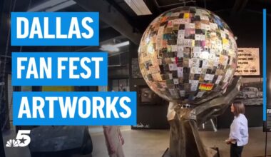 Inside the Texas-Inspired art taking center stage at Dallas Fan Fest – NBC 5 Dallas-Fort Worth