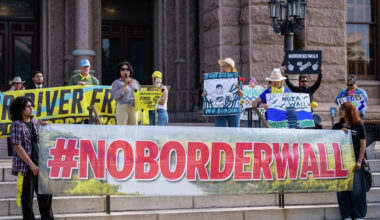 'These are our homes': Texas border residents rally in Austin against Big Bend wall plans