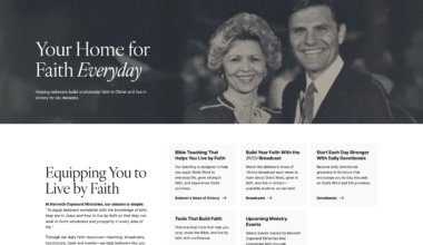 About Us page on the new KCM.org