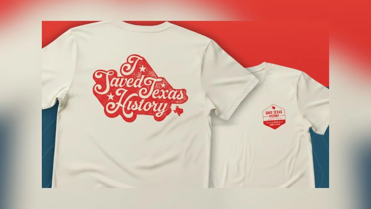Save Texas History: Get A Limited-Edition T-Shirt And Support Preservation