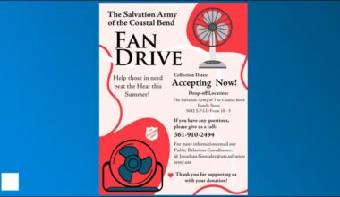 Salvation Army asking for fan donations ahead of South Texas summer heat