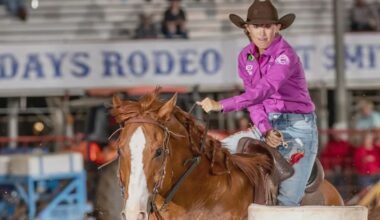 Hometown barrel racer leads Rodeo Corpus Christi heading into Buc Days finals