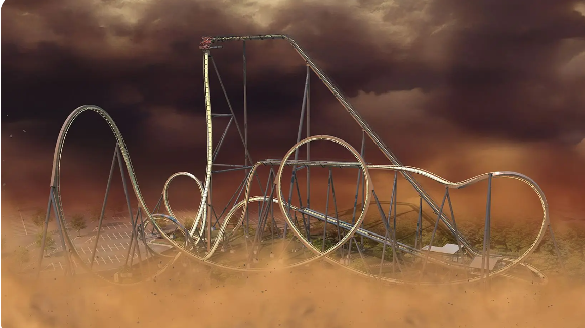 This new roller coaster in Texas is set to break 6 world records