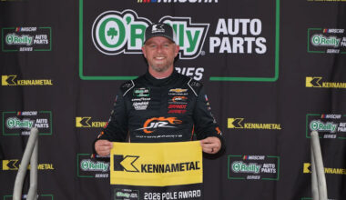 NASCAR starting lineup for O'Reilly Series at Texas in May 2026