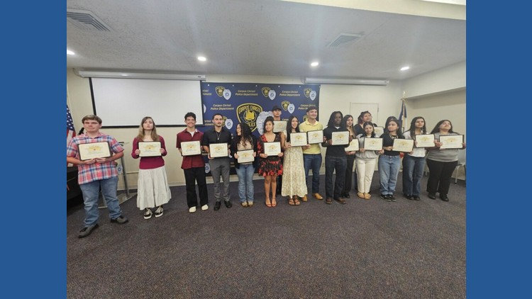 Corpus Christi students complete law enforcement leadership and dispatch training program