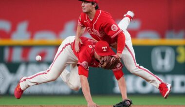Justin Foscue rebounds from causing blooper with star SS Corey Seager with 1st homer for Rangers | Sports