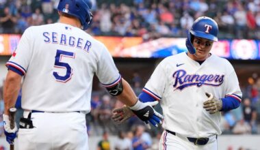 Rangers’ Corey Seager is sidelined again by back spasms and has an MRI |