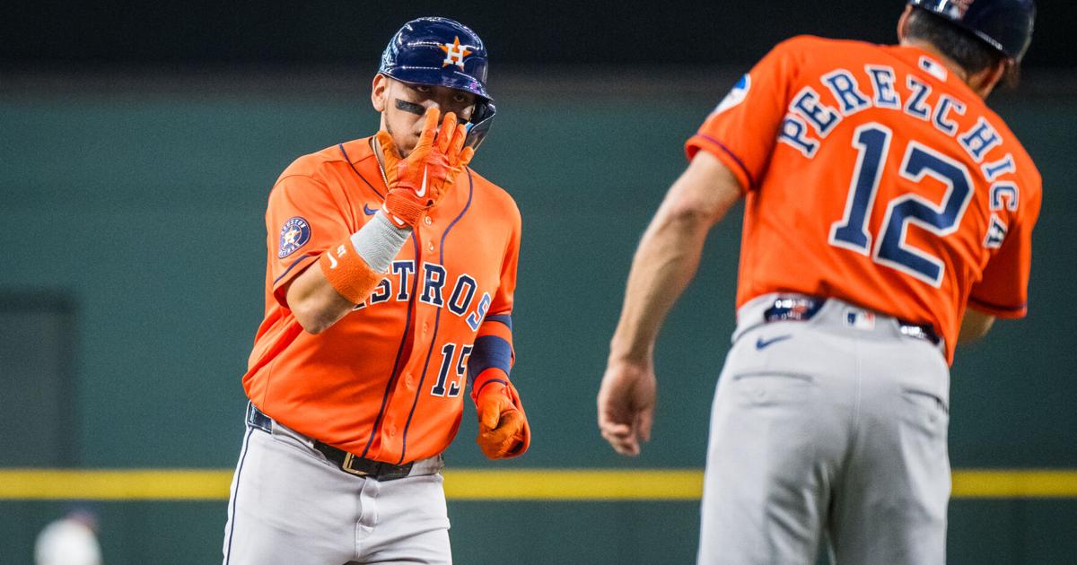 Astros ride early homers and Arrighetti's latest gem to a 5-1 win over the Rangers | Pro National Sports