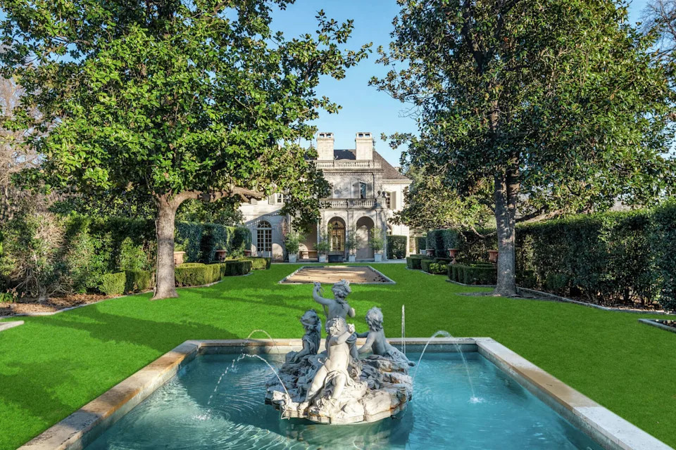 Dallas' Crespi Estate is listed at $64 million, making it the most expensive home for sale in Texas. (Courtesy of Briggs Freeman Sotheby's International Realty)