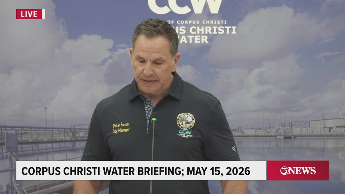 City of Corpus Christi water briefing, May 15