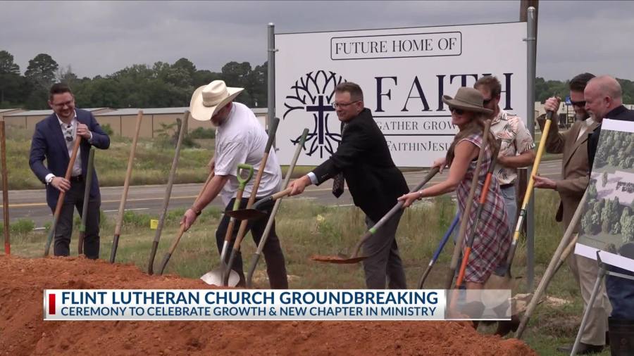 East Texas congregation breaks ground on new Flint church