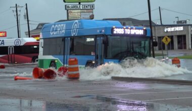 Overnight storms bring flooded streets, downed tree limbs, and a rising Oso Creek