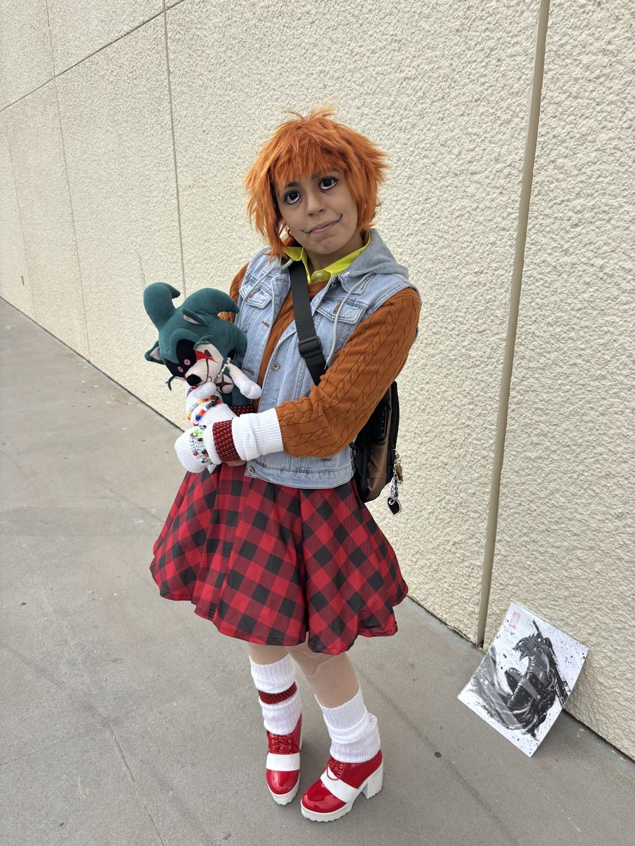 Luz Becerra wore a Sonic inspired outfit to the first day Friday, May 1 of El Paso Comic Con 2026. The event continues through Sunday, May 3.