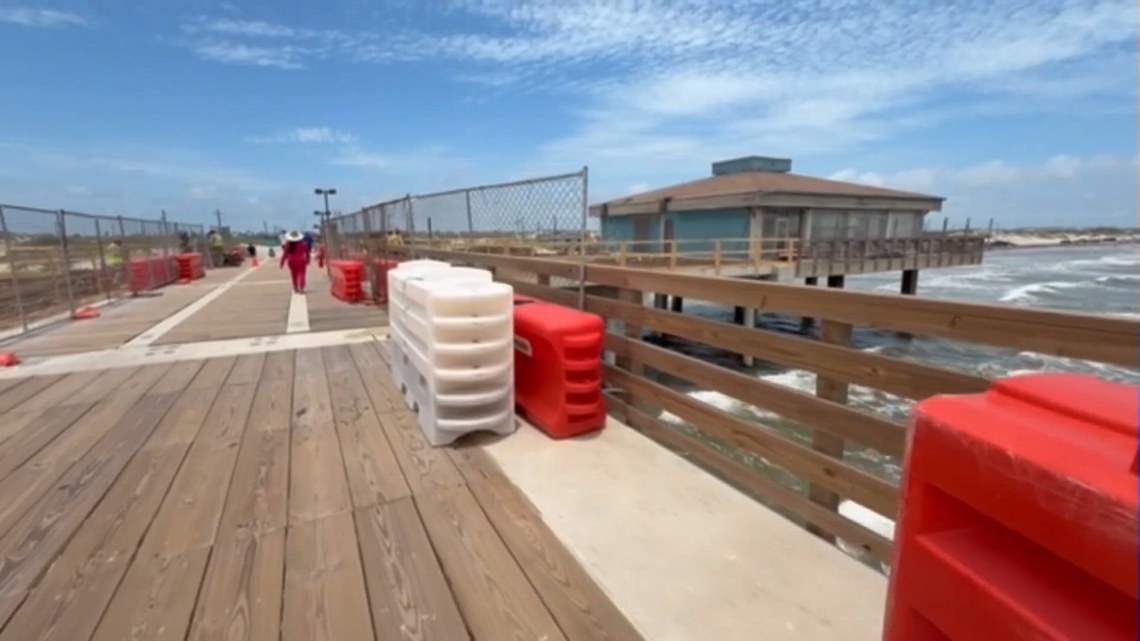 Weather delays Bob Hall Pier closure, inspection work now set for Thursday