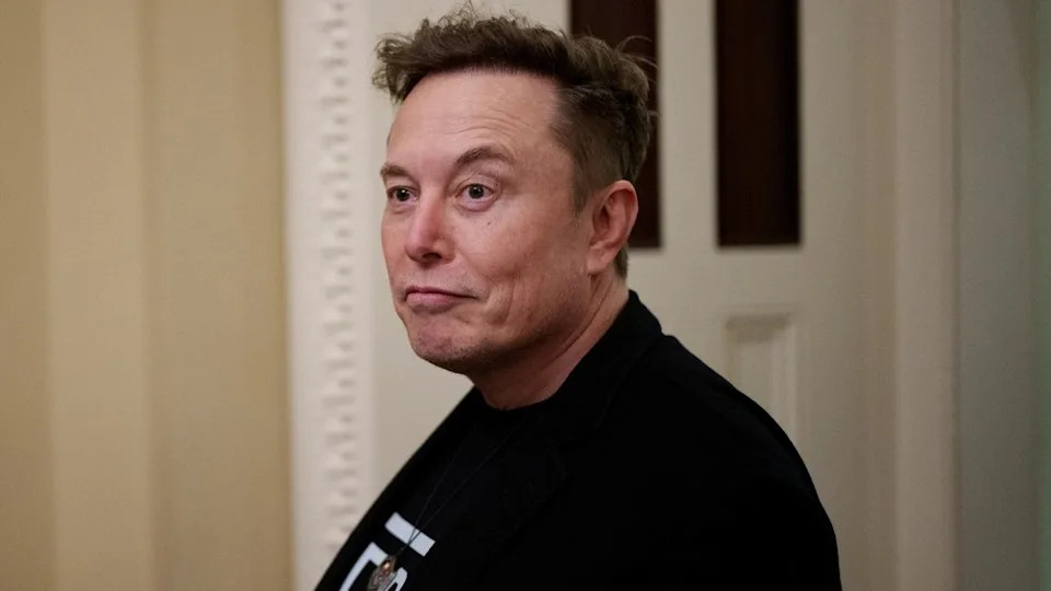 White House Senior Advisor to the President and Tesla and SpaceX CEO Elon Musk departs the U.S. Capitol Building on March 5, 2025 in Washington, DC. Musk was meeting with Republican senators at a closed door lunch
