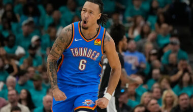 Spurs vs. Thunder score: OKC bench pushes defending champs to 2-1 lead after early Spurs surge