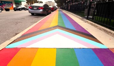 Texas banned rainbow-painted crosswalks – but locals found a workaround to restore the LGBTQ Pride symbol