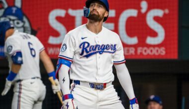 Joc Pederson homer caps 8-run 1st as Rangers beat Astros 10-7 a night after Houston's no-hitter :: WRAL.com