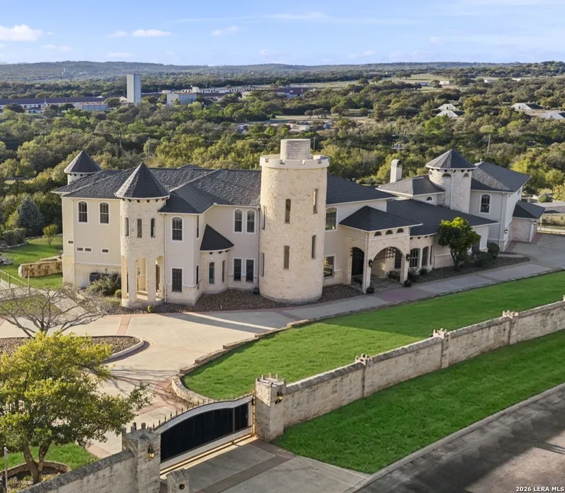 This fairytale castle for sale in San Antonio comes with sweeping views of the kingdom