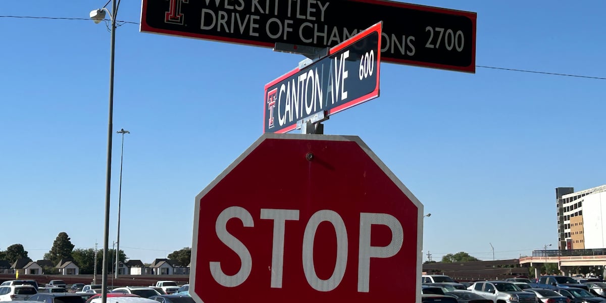 Texas Tech Athletics renames Drive of Champions after Wes Kittley