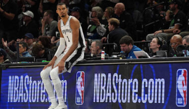 Wembanyama gets ejected early in Spurs-Wolves Game 4 for elbowing Reid and drawing a Flagrant 2 foul