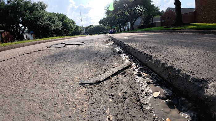 Houston says 99% of reported potholes are patched within a day. KPRC 2 put that claim to the test