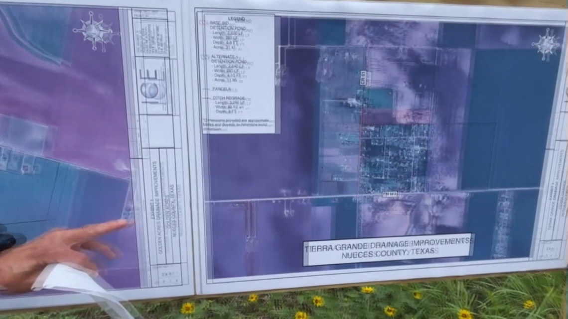 Nueces County breaks ground on Petronila drainage project