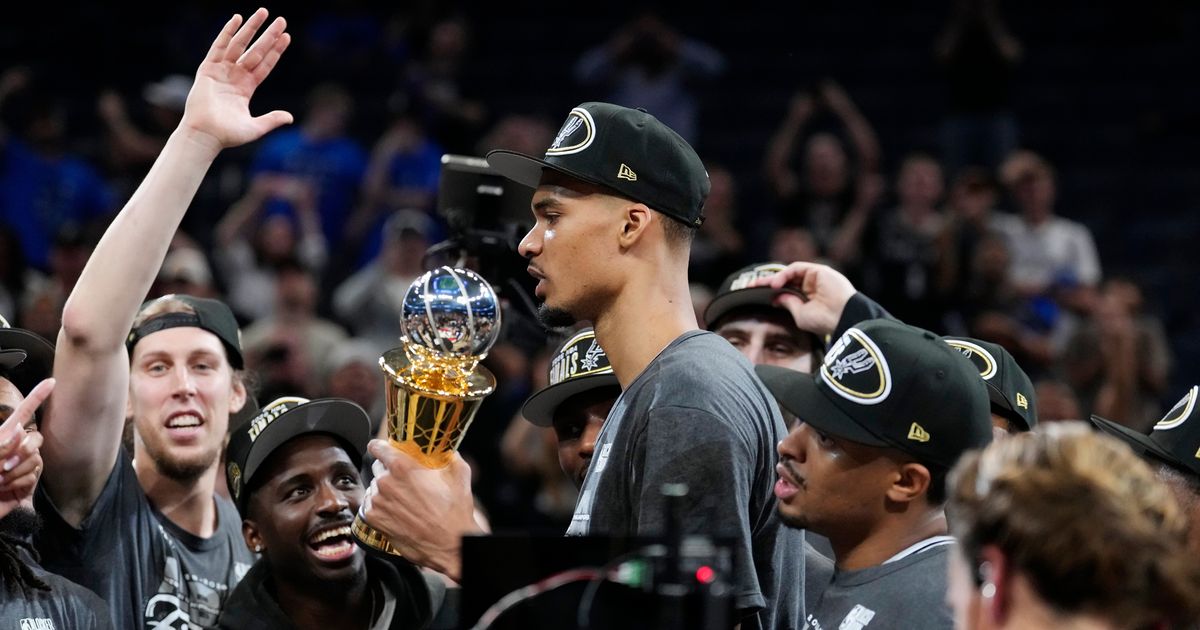 Wembanyama wins West finals MVP, and looks ahead to NBA Finals matchup :: WRAL.com