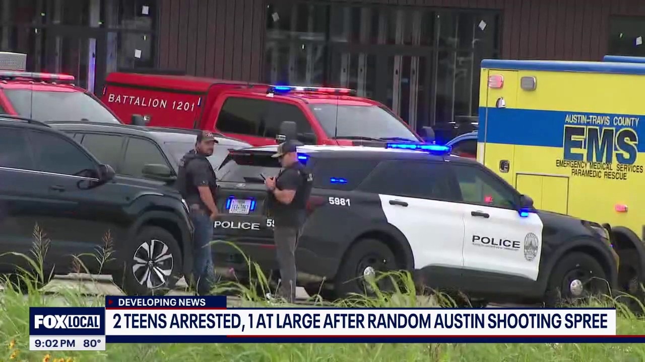 2 teens arrested after random Austin shooting spree
