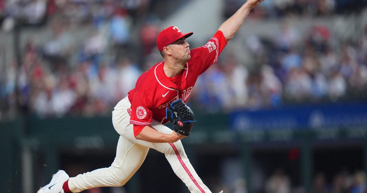 Gore tosses 6 1/3 shutout innings, Rangers hit 3 homers in 9-1 win over Royals :: WRAL.com
