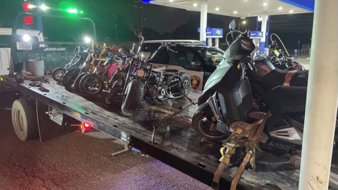 CCPD cracks down on minibikes