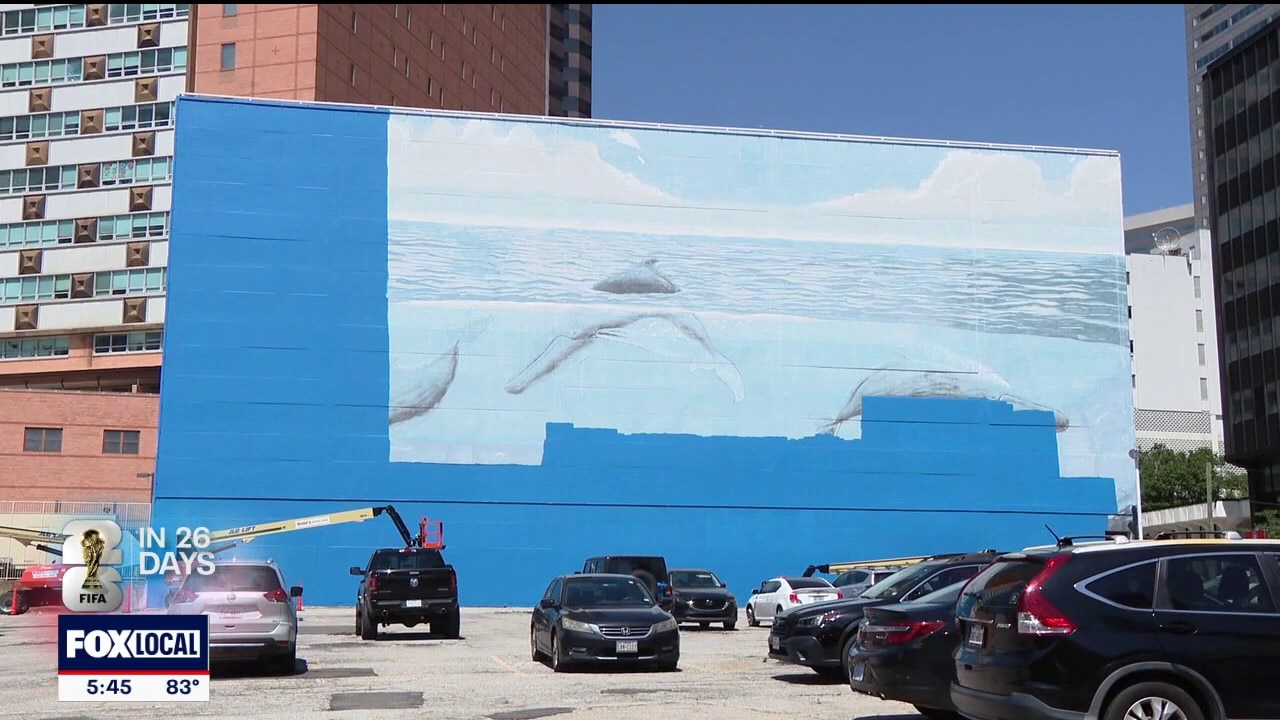 PREVIOUS COVERAGE: Artist was unaware Dallas whale mural was being removed