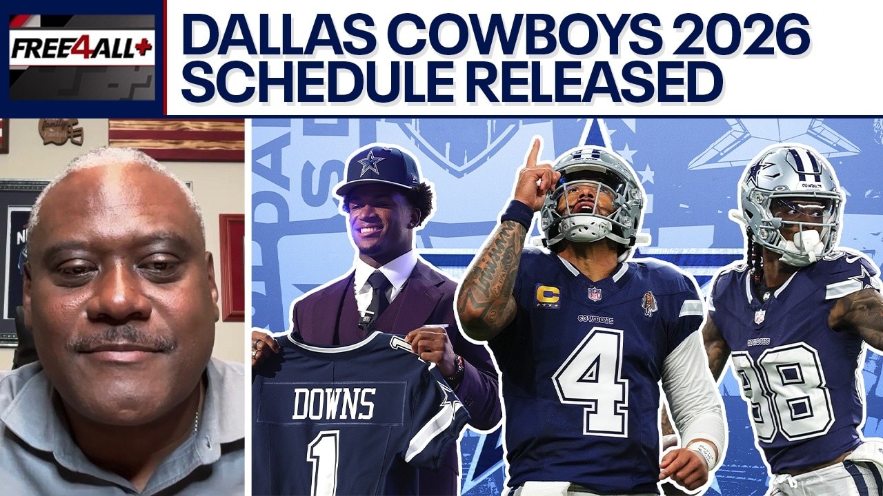 Cowboys 2026 schedule breakdown with George Teague | Free 4 All+