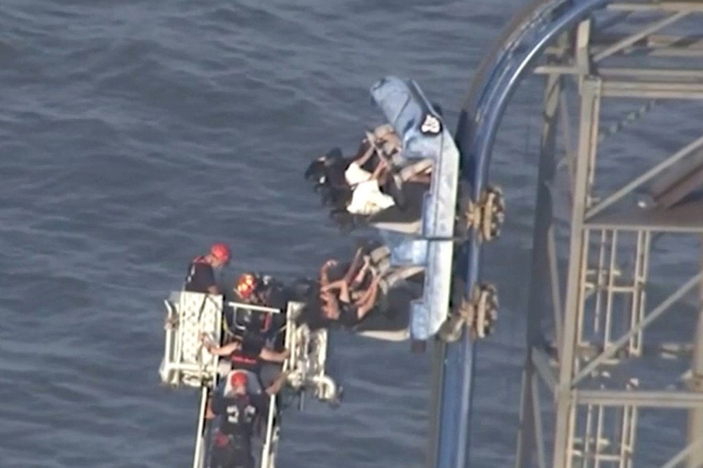 The eight students were meticulously rescued one at a time.