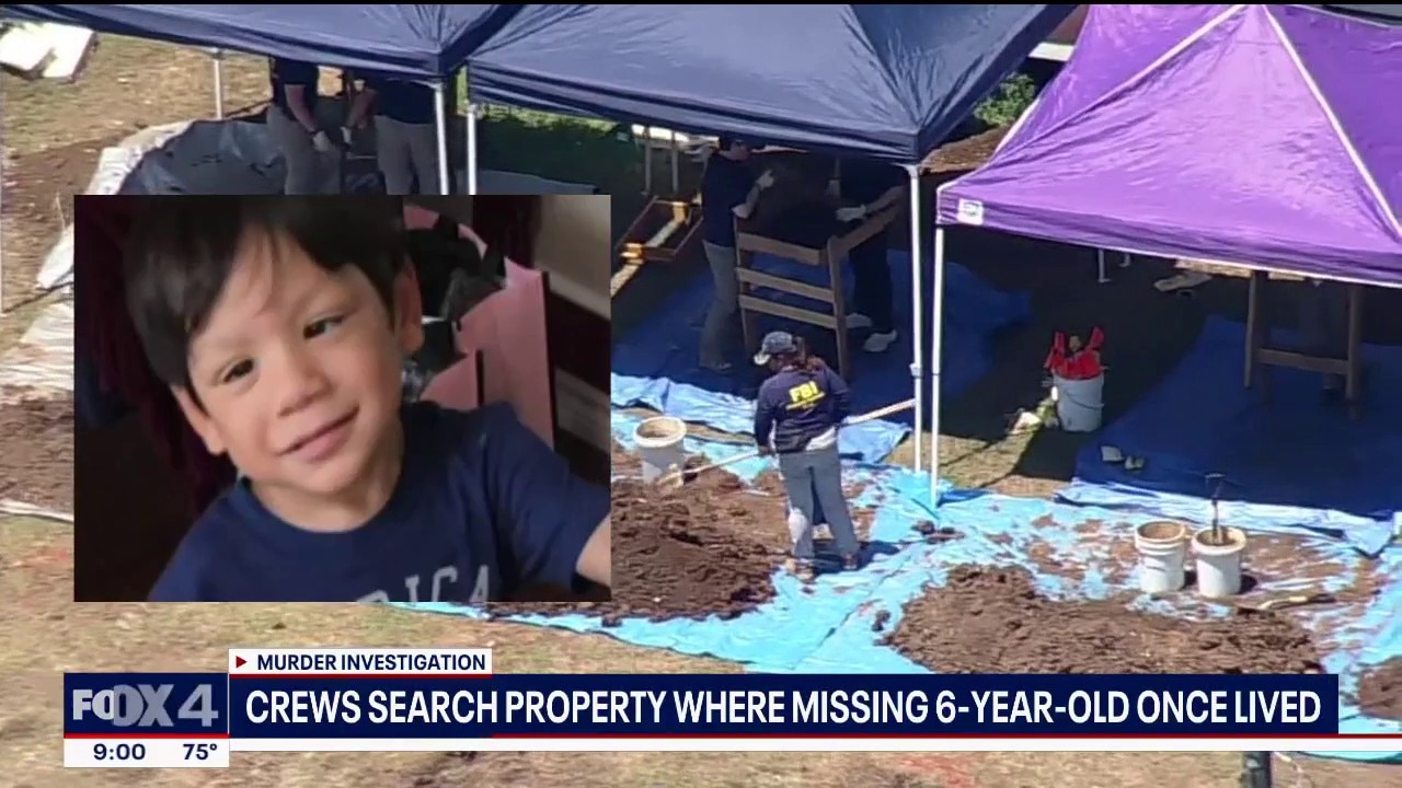 Officials continue search for missing 6-year-old's remains