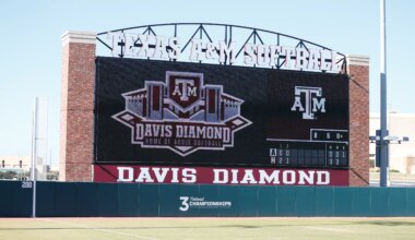 Seventh‑inning rally sends Aggie softball to losers’ regional bracket
