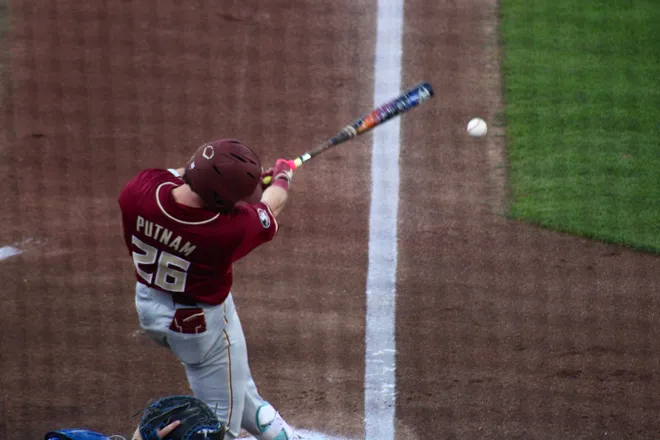Florida State baseball snapped its nine-game win streak in a 6-3 loss to the University of Florida Gators on Mar. 10.