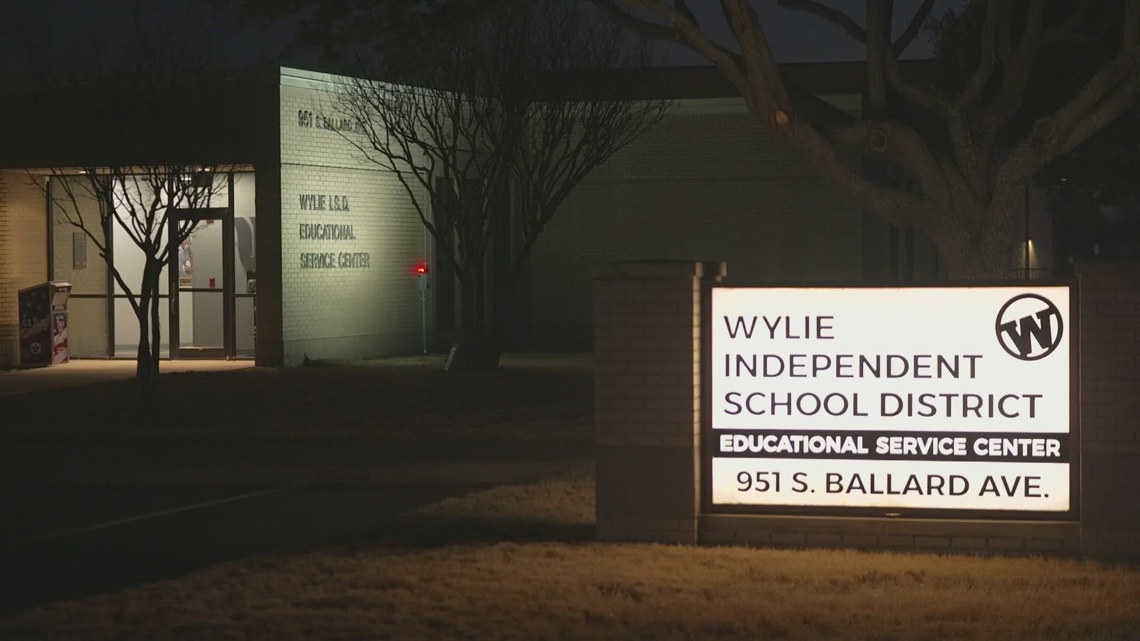 A debate over handing out religious materials in public spaces is being carried out at a Wylie high school