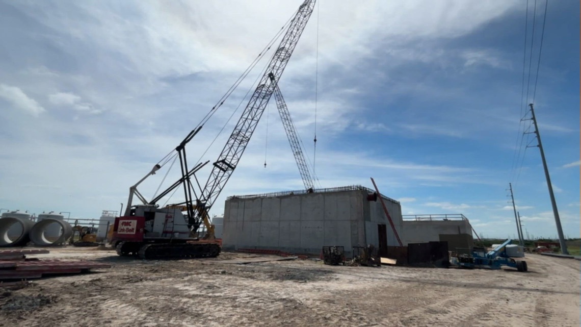 These giant pipes are part of a huge transformation in Corpus Christi