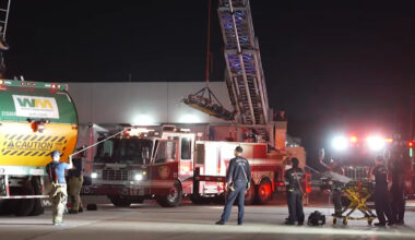 Houston Firefighters Rescued a Man From the Back of a Garbage Truck While He Screamed for Help