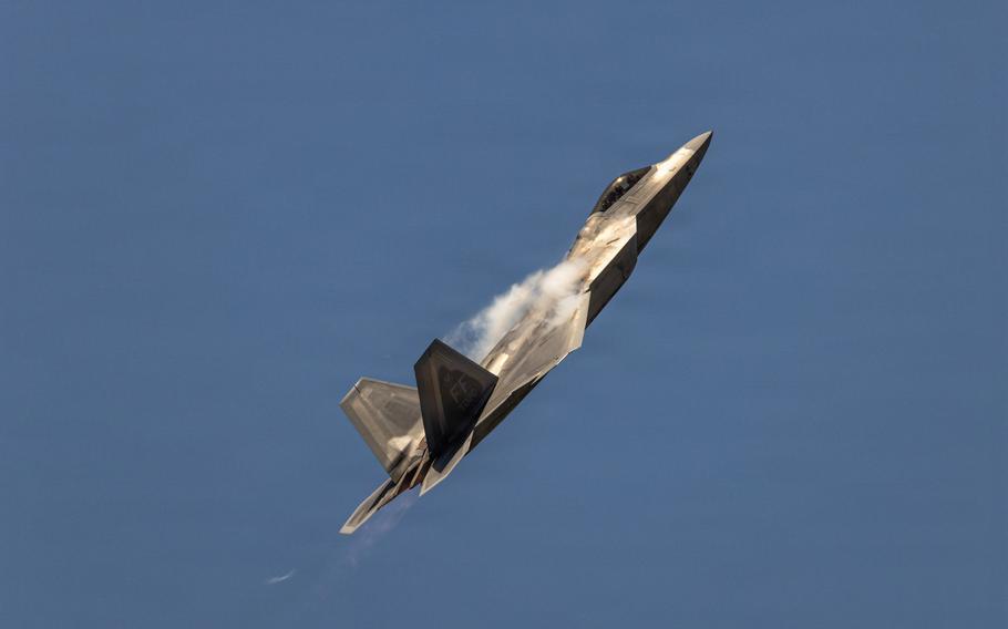 The Raptor climbs fast.