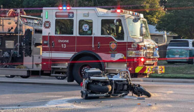 Motorcyclist hospitalized after crash on South Side, San Antonio Fire Department says