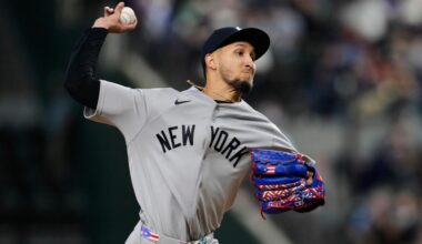 Yankees get first look at 22-year-old pitching prospect Elmer Rodriguez in his big league debut – Trentonian